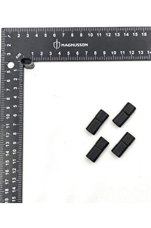 5x10 MM DERİ BİLEKLİK KİLİTİ OVAL MIKNATISLI KİLİT (25 ADET)