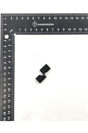 6x12 MM DERİ BİLEKLİK KİLİTİ OVAL MIKNATISLI KİLİT ( 20 ADET)