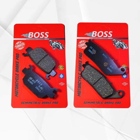 Honda SH 125i Ön Arka Fren Balata Takım Boss Yarı Sinter SH004