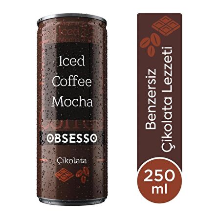 Obsesso Çikolata Soğuk Kahve 250 Ml