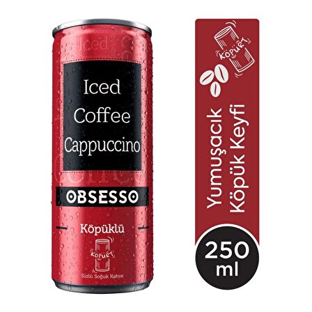 Obsesso Köpüklü Soğuk Kahve 250 Ml