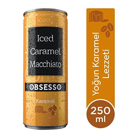 Obsesso Karamelli Soğuk Kahve 250 Ml