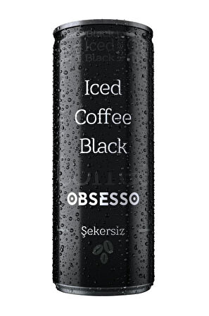 Obsesso Şekersiz Soğuk Kahve 250 Ml