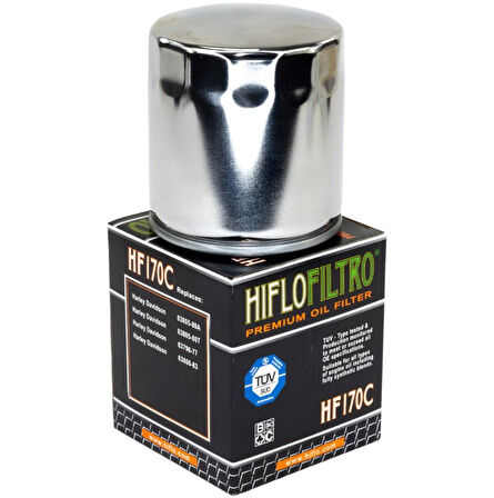 HARLEY D. ELECTRA GLIDE POLICE (FLHTP) 1800 2009-2011 Krom Yağ Filtre  OBHF 