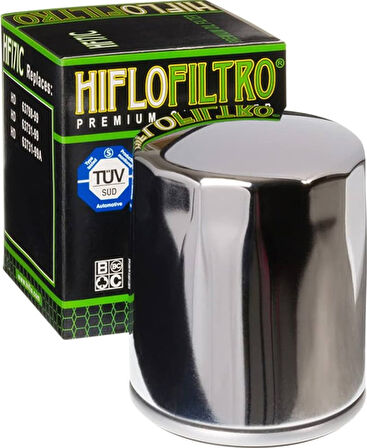HARLEY D. ULTRA CLASSIC ELECTRA GLIDE (FLHTCUSE BLK) 1800 2007-2014 Krom Yağ Filtre  OBHF 