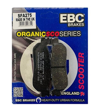 Yamaha YP 250 MAJESTY EBC Organik Arka Fren Balata 