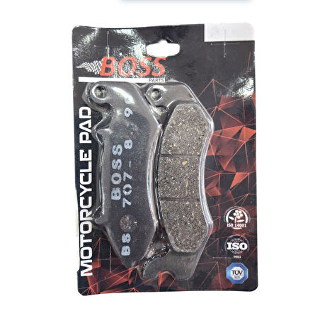 RKS SRK 125 R Ön Fren Balatası Boss Yerli Üretim OBBS009