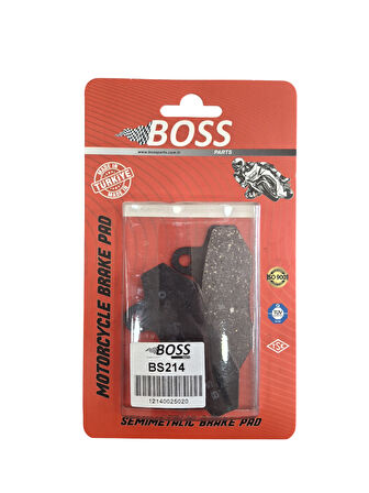 Hyosung Gv 250 Ön Fren Balatası Boss Yerli Üretim OBBS178