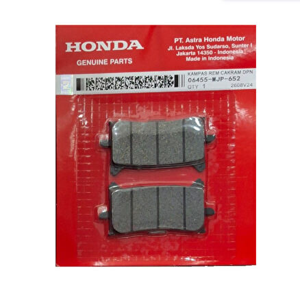Honda 06455-MJP-652 Fren Balatası OBOR84