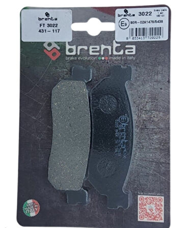 Yamaha YP 250 X-MAX ABS Brenta Arka Fren Balata OB