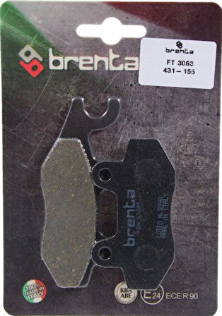 Kawasaki KX 125 Brenta Ön Fren Balata OB