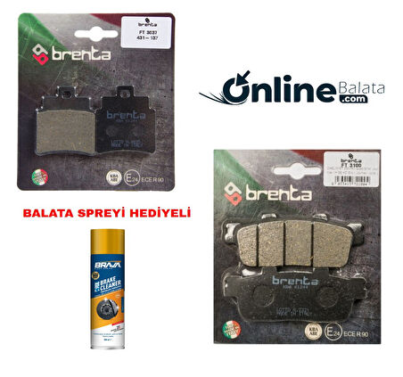 Sym Joymax 250 Brenta Fren Balata Takımı Ön Ve Arka OB4240