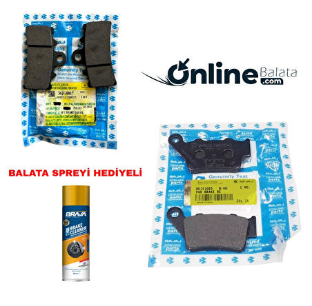 Bajaj Dominar 400 Ug Fren Balata Takımı Ön Ve Arka OB4287