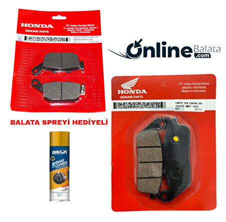 Honda Nc 750 İntegra\Dct\S\X Fren Balata Takımı Ön Ve Arka OB4304