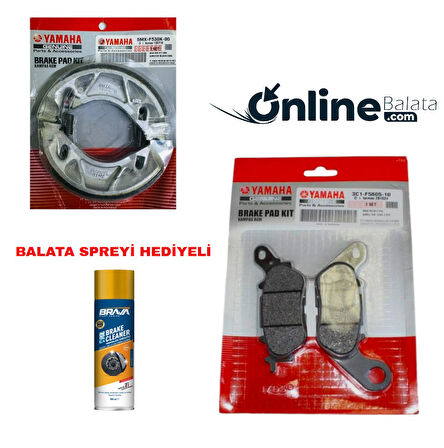 Yamaha Ybr 125 Esd Fren Balata Takımı Ön Ve Arka OB4310