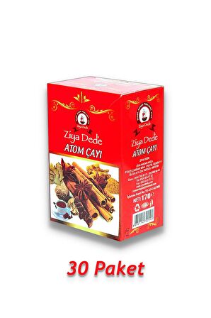 Ziya Dede Atom Çayı Doğal Lezzet 150 gr 30 Paket 