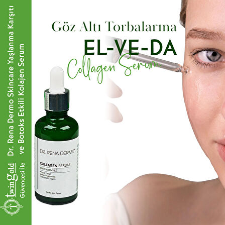 Dr. Rena Dermo Skincare Kolajen Serum Hyalüronik Asit Anti-wrinkle-Nemlendirici 50 ml