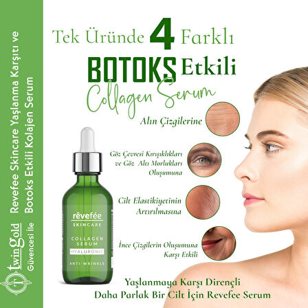 Skincare Kolajen Serum Hyalüronik Asit Anti-wrinkle-Nemlendirici 50 ml