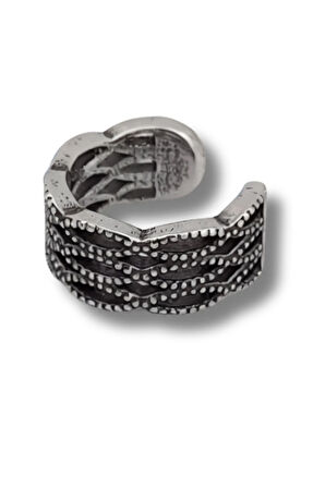 Cotton Rook Küpe Siyah