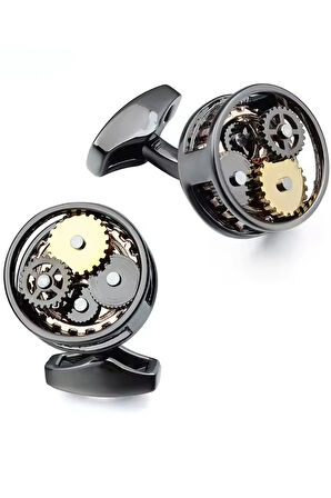 Skeleton Watch Kol Düğmesi