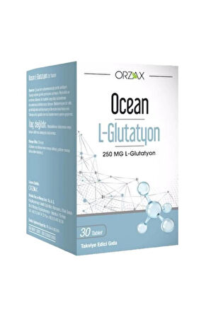 Ocean L-Glutatyon 250 mg 30 Tablet