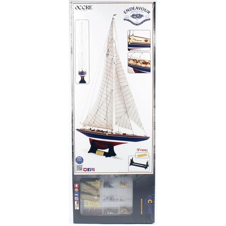 Occre 12013, 1/75 53 cm. Endeavour Yacht America’s Cup 1934 yelkenli yat ahşap maketi