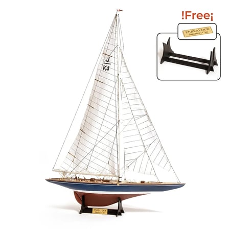 Occre 12013, 1/75 53 cm. Endeavour Yacht America’s Cup 1934 yelkenli yat ahşap maketi