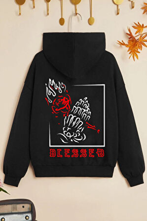 Uyguntarz Çocuk Blesseb Baskılı Sweatshirt