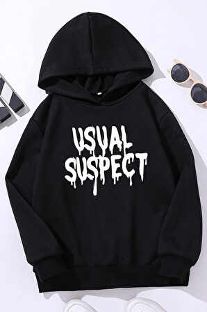 Çocuk Usual Suspect Baskılı Sweatshirt