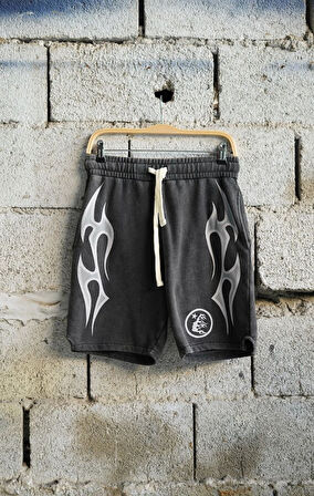 Overdrive Yıkamalı Kalın Şort