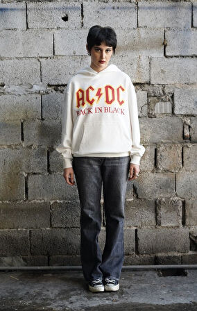 AC/CD Beyaz Sweatshirt