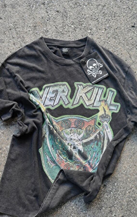 Overkill Oversize Kısa Kollu T-shirt