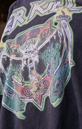 Overkill Oversize Kısa Kollu T-shirt