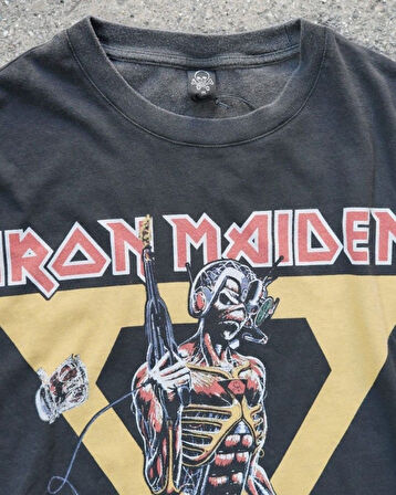 Iron Maiden Baskılı Oversize T-shirt