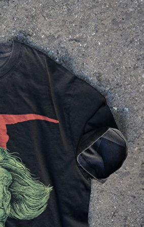 IT Chapter Two Baskılı Oversize Yıkamalı T-shirt