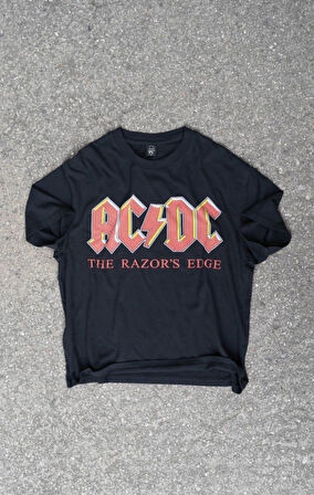 AC/CD Razors Edge Oversize Kısa Kollu T-shirt