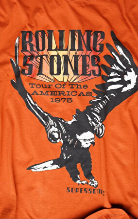The Rolling Stones Tour Of The Americas Baskılı T-shirt