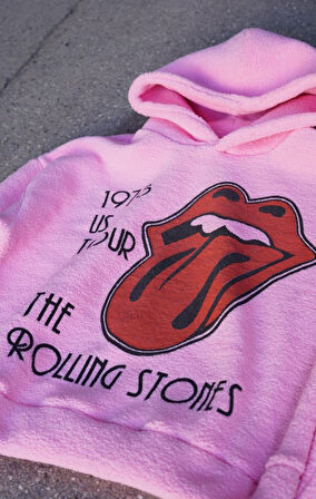 The Rolling Stone Pembe Polar Sweatshirt