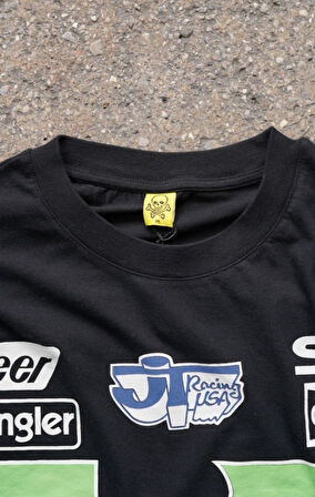 Race Day Kawasaki Uzun Kol T-shirt