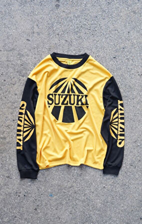 Suzuki Sarı Forma Uzun Kol T-shirt