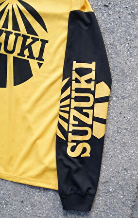 Suzuki Sarı Forma Uzun Kol T-shirt