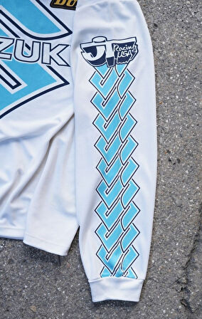 Suzuki Fileli Uzun Kol T-shirt