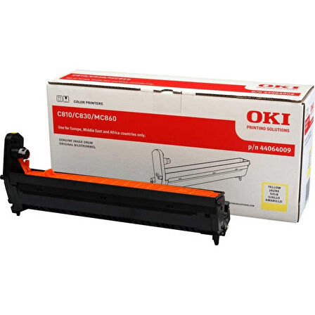 Oki MC851 Siyah Drum Ünitesi -44064012