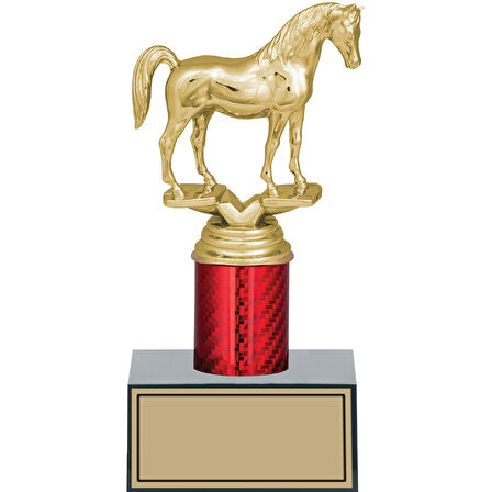 ODAK KUPA - Figürlü Kupalar - At Figürlü Kupalar FG-004 C - 20 cm