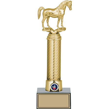 ODAK KUPA - Figürlü Kupalar - At Figürlü Kupalar FG-008 A - 31 cm