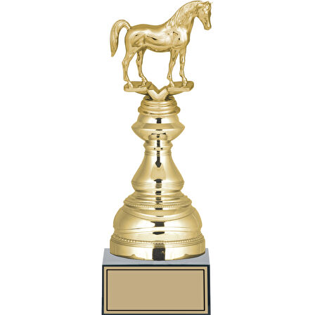 ODAK KUPA - Figürlü Kupalar - At Figürlü Kupalar FG-023 A - 29 cm