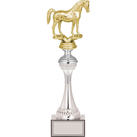 ODAK KUPA - Figürlü Kupalar - At Figürlü Kupalar FG-030 A - 34 cm