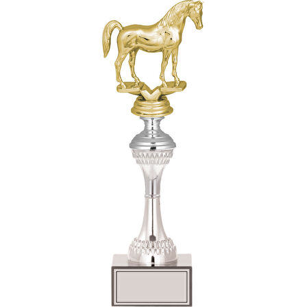 ODAK KUPA - Figürlü Kupalar - At Figürlü Kupalar FG-030 B - 32 cm