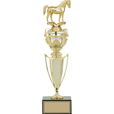 ODAK KUPA - Figürlü Kupalar - At Figürlü Kupalar FG-044 B - 38 cm