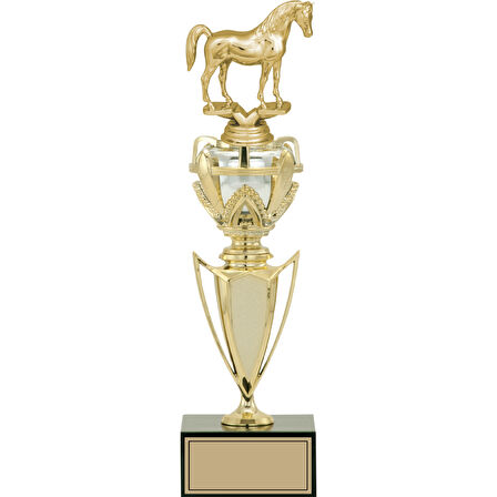 ODAK KUPA - Figürlü Kupalar - At Figürlü Kupalar FG-044 C - 35 cm